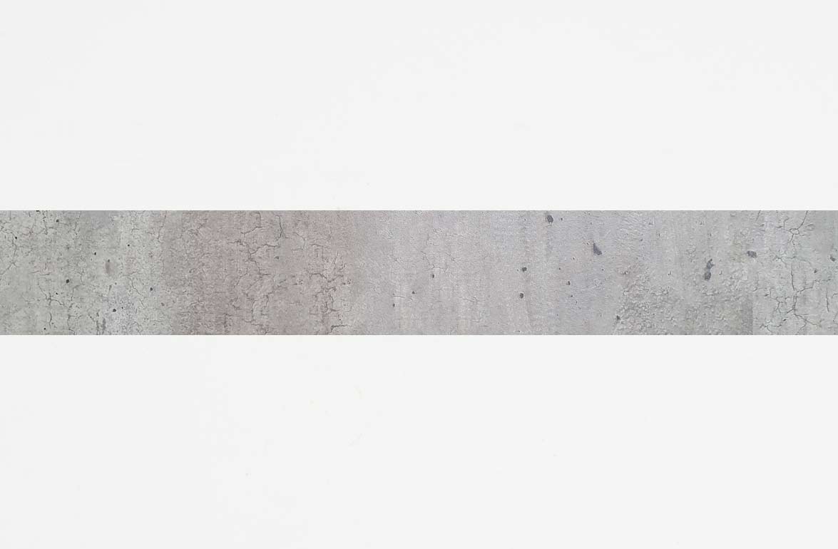 Kantbånd (indpakket) Keflico bordpl, Beton